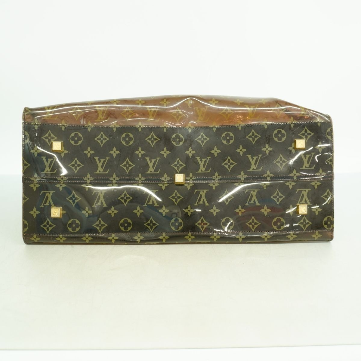 Louis Vuitton Tote Bag Monogram Plastics Cabas Cruise M50500 W/Pouch from Japan