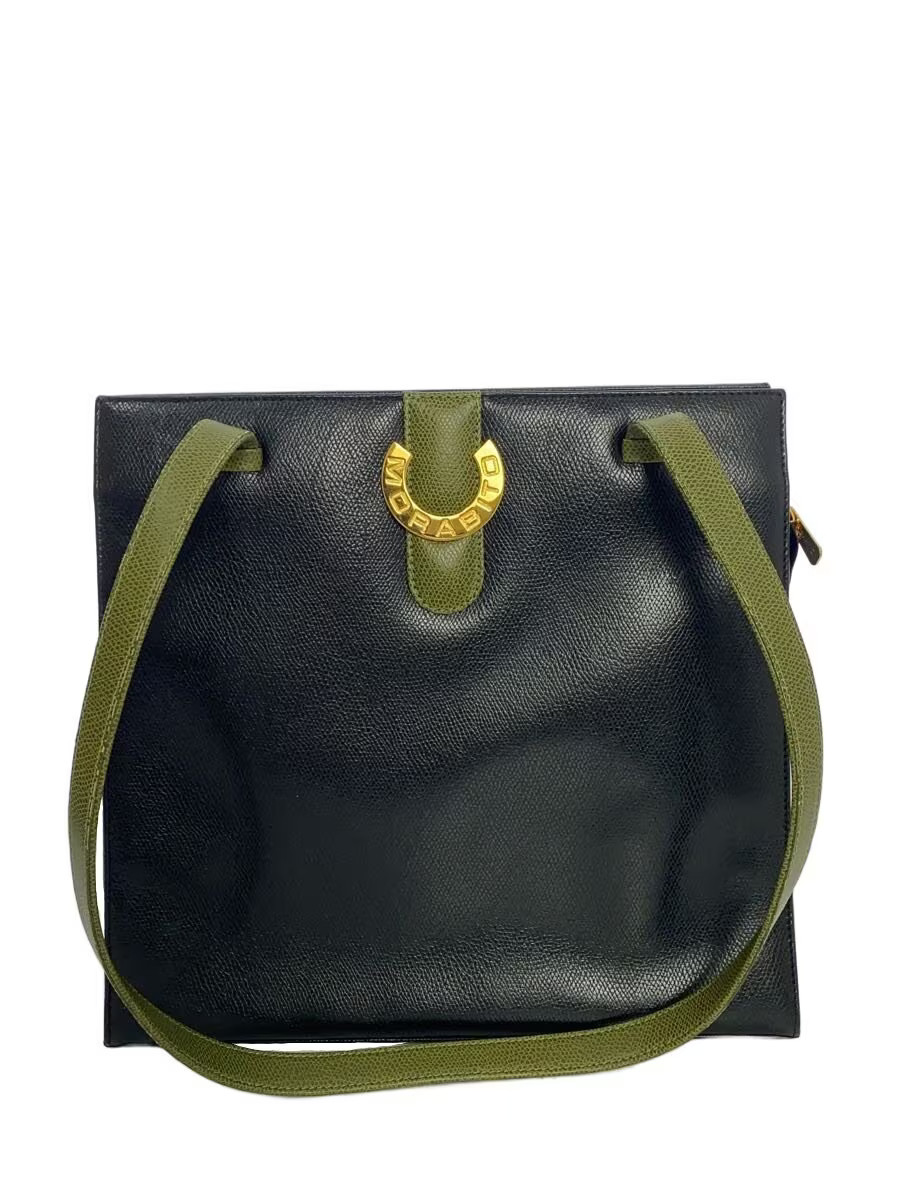 MORABITO Tote Bag Leather Black