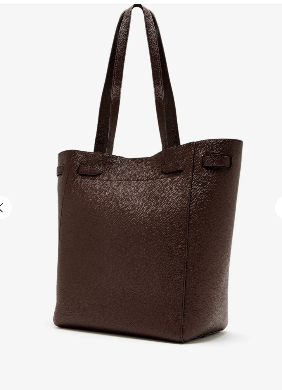!! NEW !! Veronica Beard Dash Leather Tote Bag Dark Raisin Origin Pack