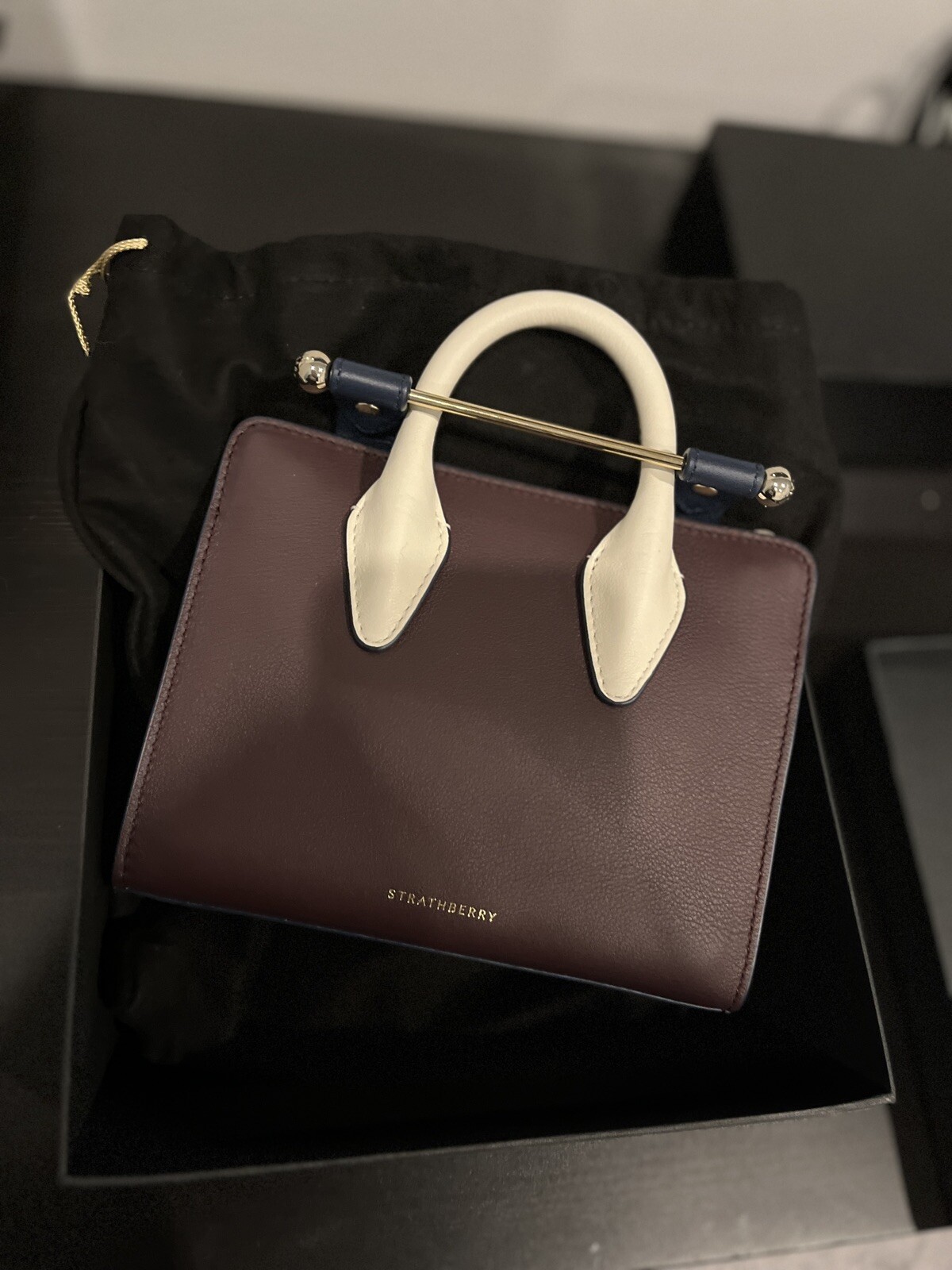 Strathberry Nano Tote With Original Box *Perfect Christmas Gift*