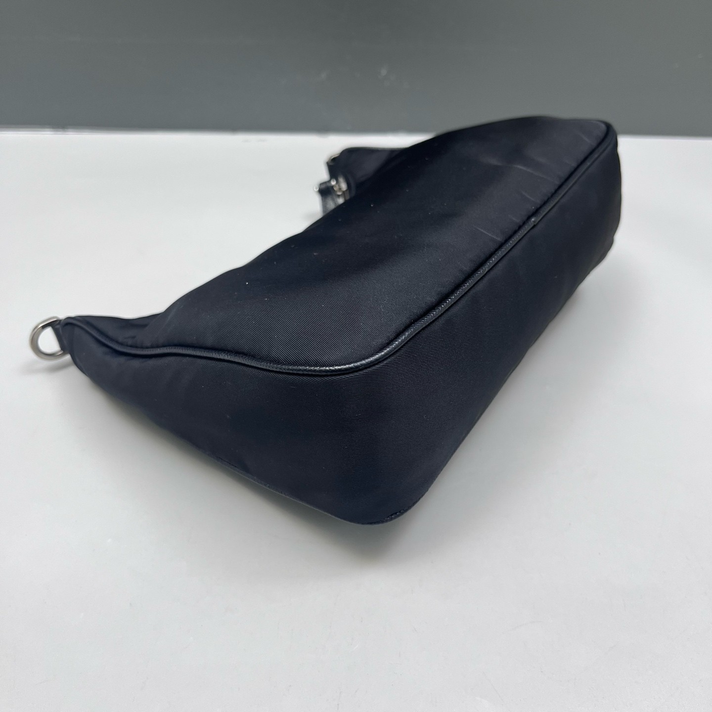 Prada Re-Edition 2005 Hobo Normal Black Re-Nylon Underarm/Crossbody Duty Paid