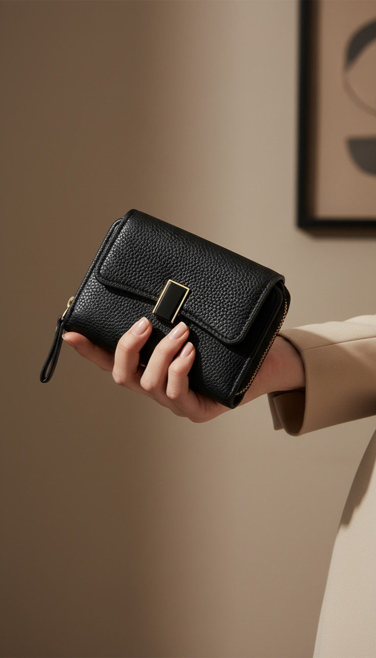 Black Formal Shoulder Bag For Ladies