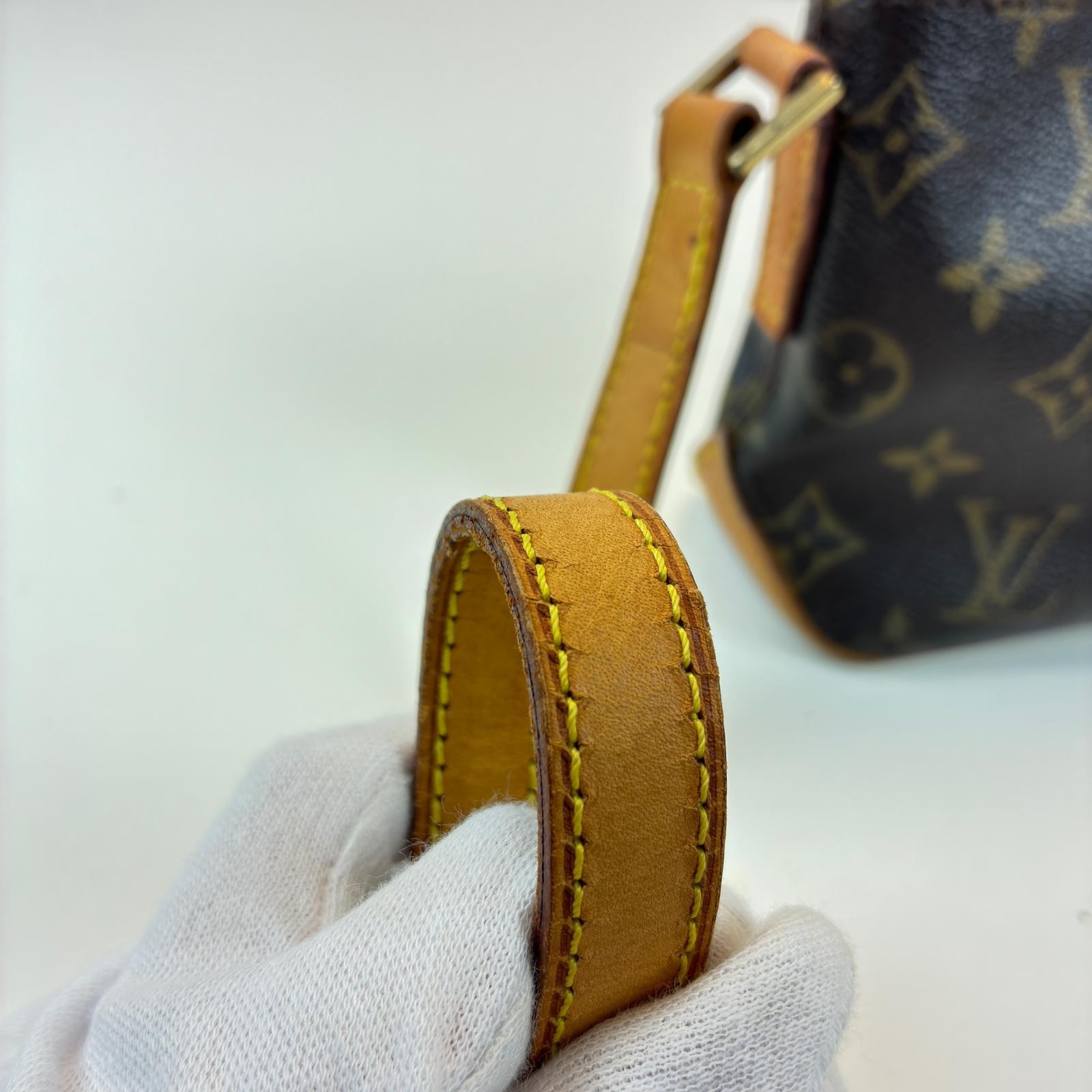 LOUIS VUITTON Trotter Shoulder Bag M51240 Monogram canvas Brown