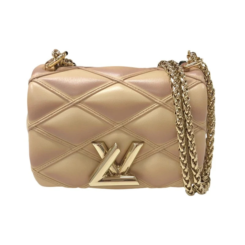 LOUIS VUITTON Maltage PICO GO-14 Shoulder Bag Beige Lambskin #OKB4997
