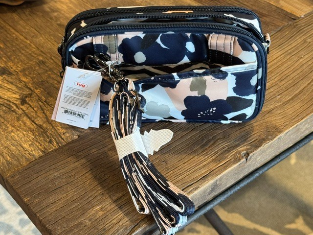 NWT Lug Mini Crossbody, Wristlet & Belt Bag Roundabout 2 Floral Multi
