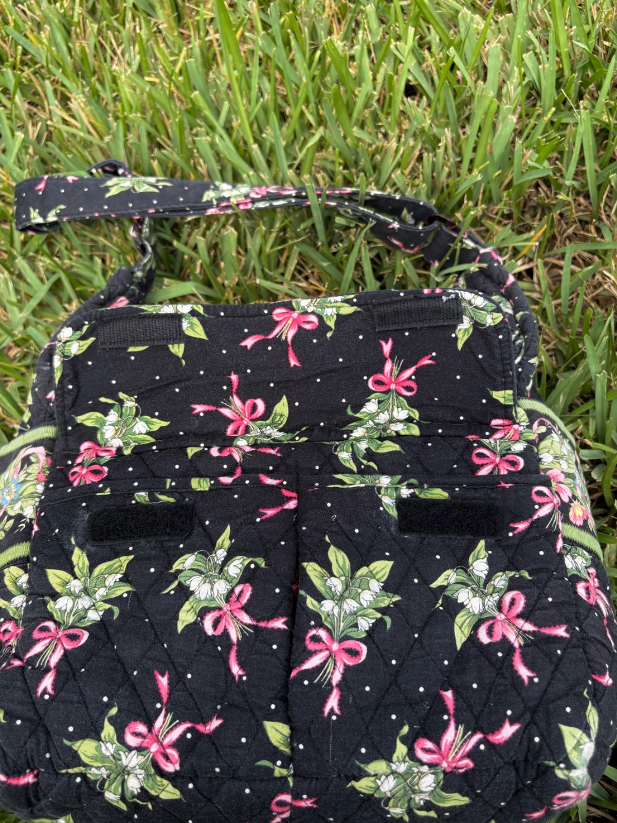 Vintage Coquette Cottagecore Vera Bradley New Hope Carryall Bag Retired Print