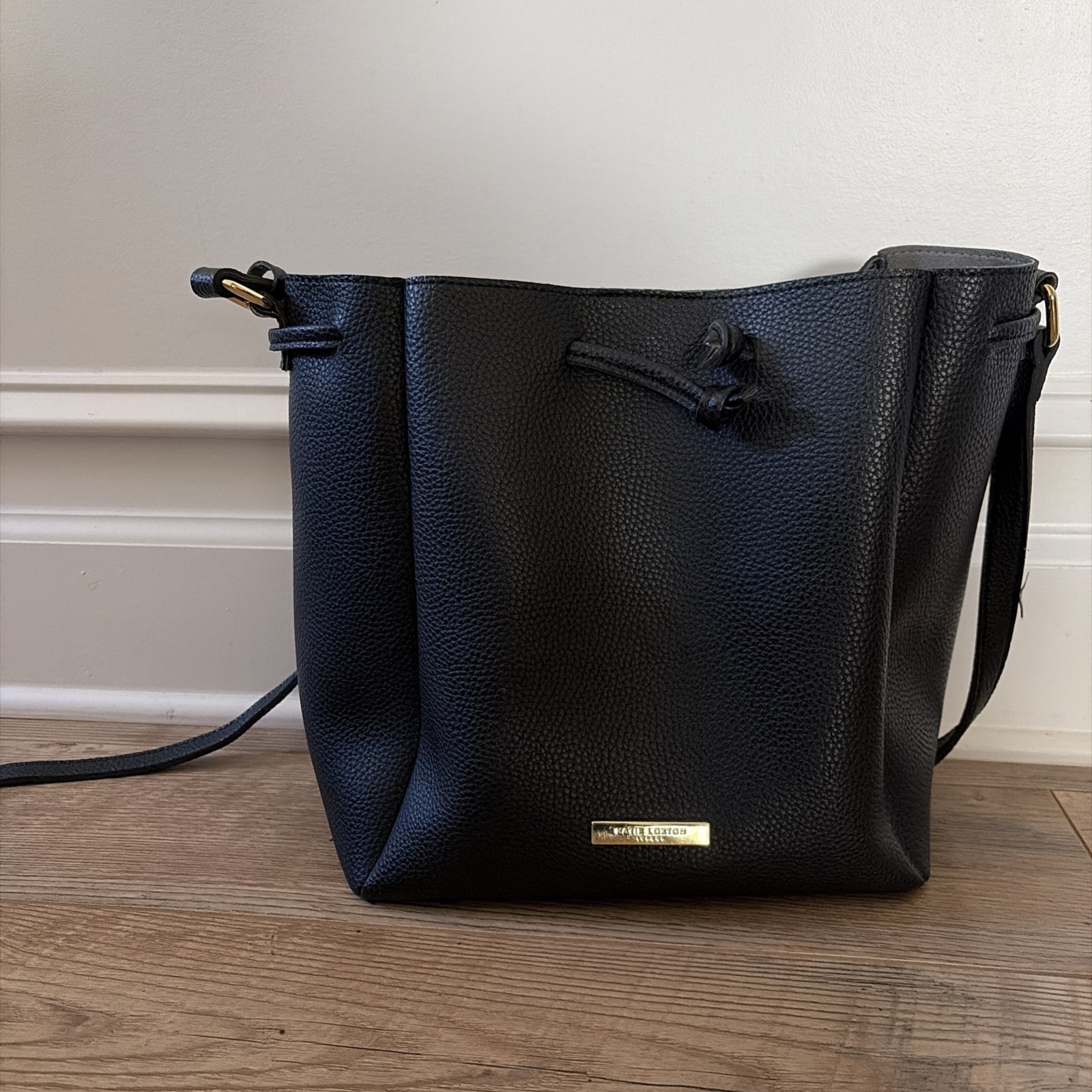 Katie Loxton London Chloe Bucket Bag Black Excellent Condition
