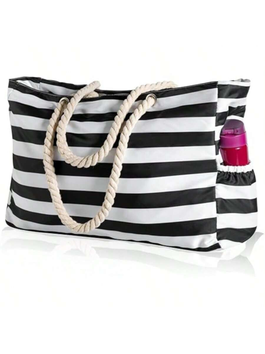 Beach Bag for Women Large Beach Tote Bag Waterproof SandproofBag with Zipper