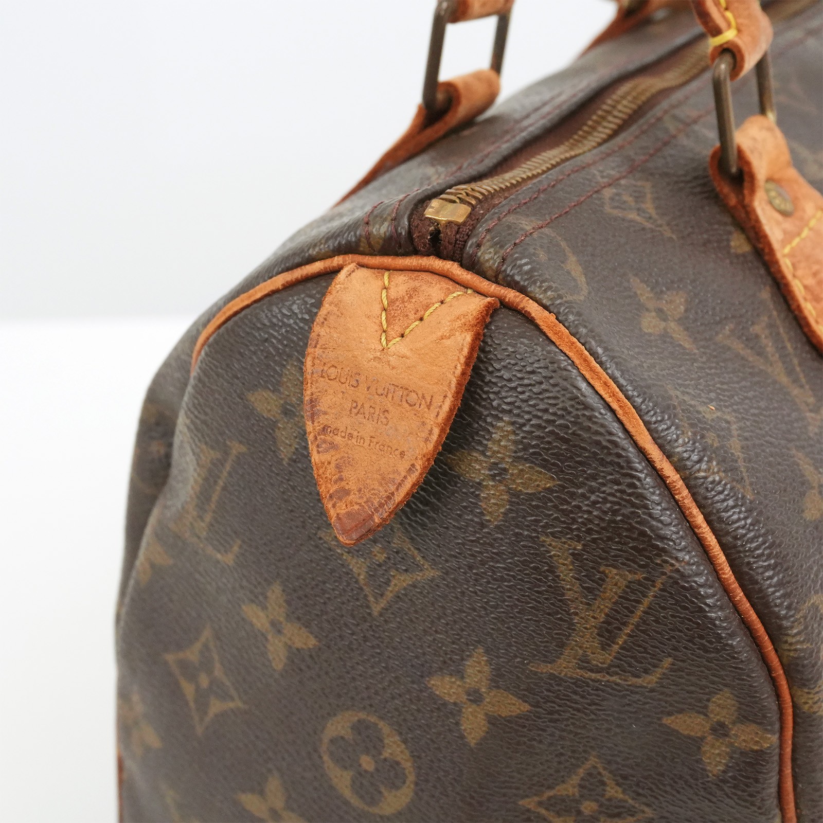 LOUIS VUITTON LV Monogram Speedy 25 M41528 Hand Bag SP1929 Auth #57465A
