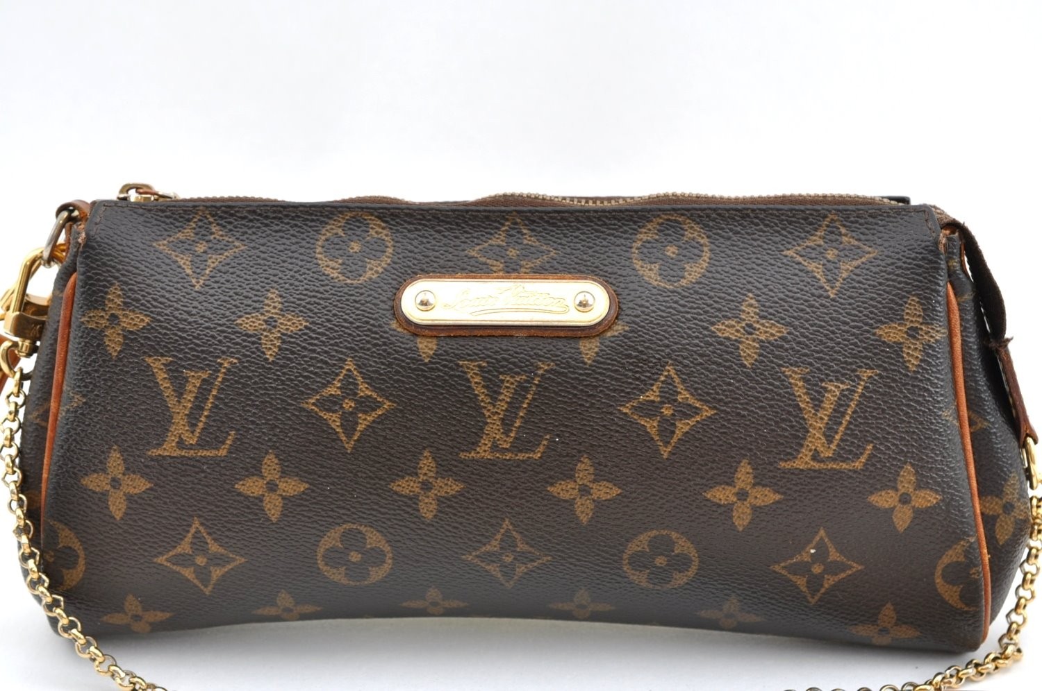 Auth Louis Vuitton Monogram Eva 2Way Shoulder Accessories Pouch M95567 LV AB040
