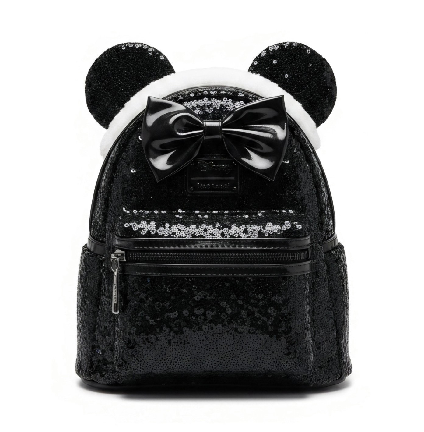 NWT LOUNGEFLY CELESTIAL DREAMS BLACK SEQUINS IRIDESCENT MINI BACKPACK