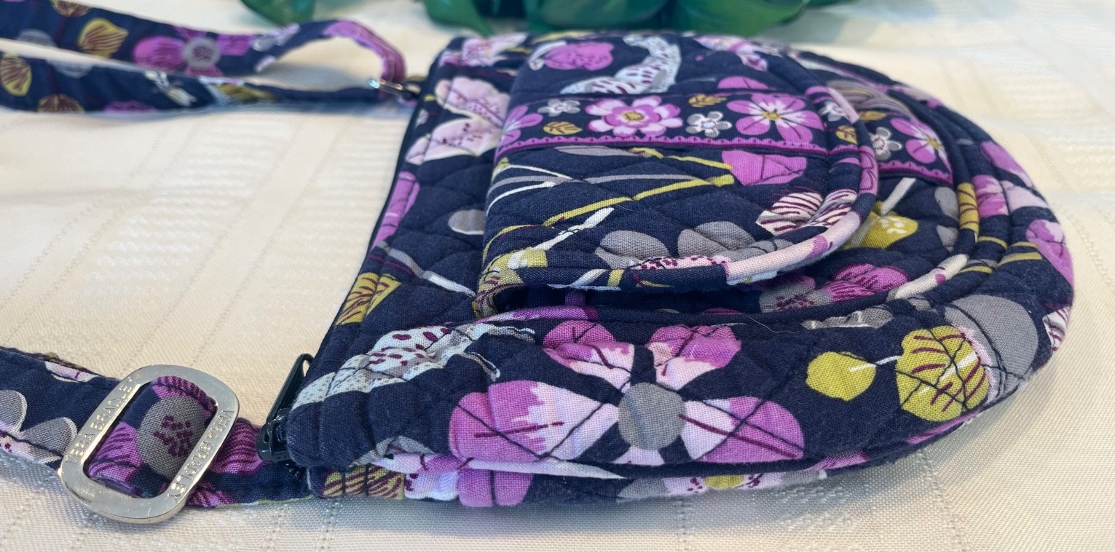 Vera Bradley Lizzy Crossbody Shoulder Bag AND Wallet Lot Floral Nightingale