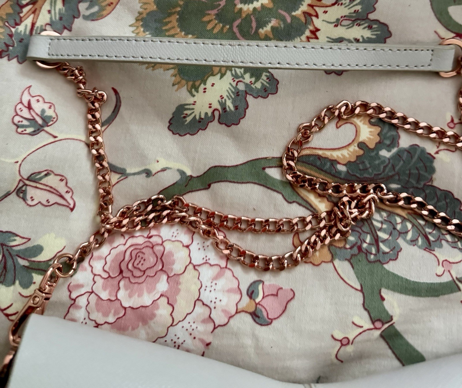 NWT Ted Baker London Feline Cat Leather Crossbody, White