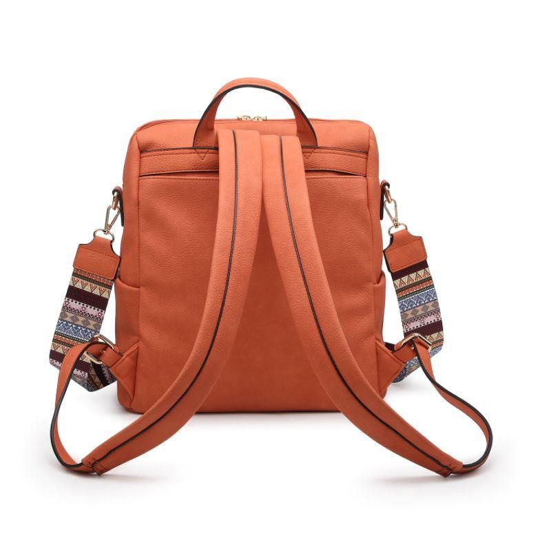 Jen & Co Amelia Convertible Backpack with Guitar Strap