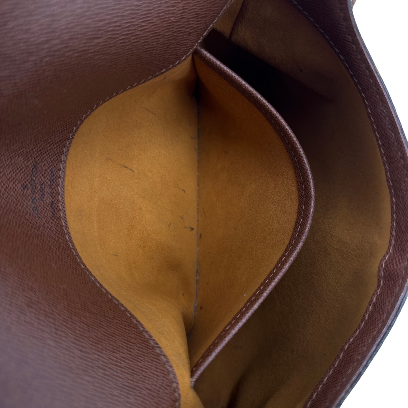 LOUIS VUITTON Musette Tango Monogram Canvas Brown Flap Shoulder Bag M51388