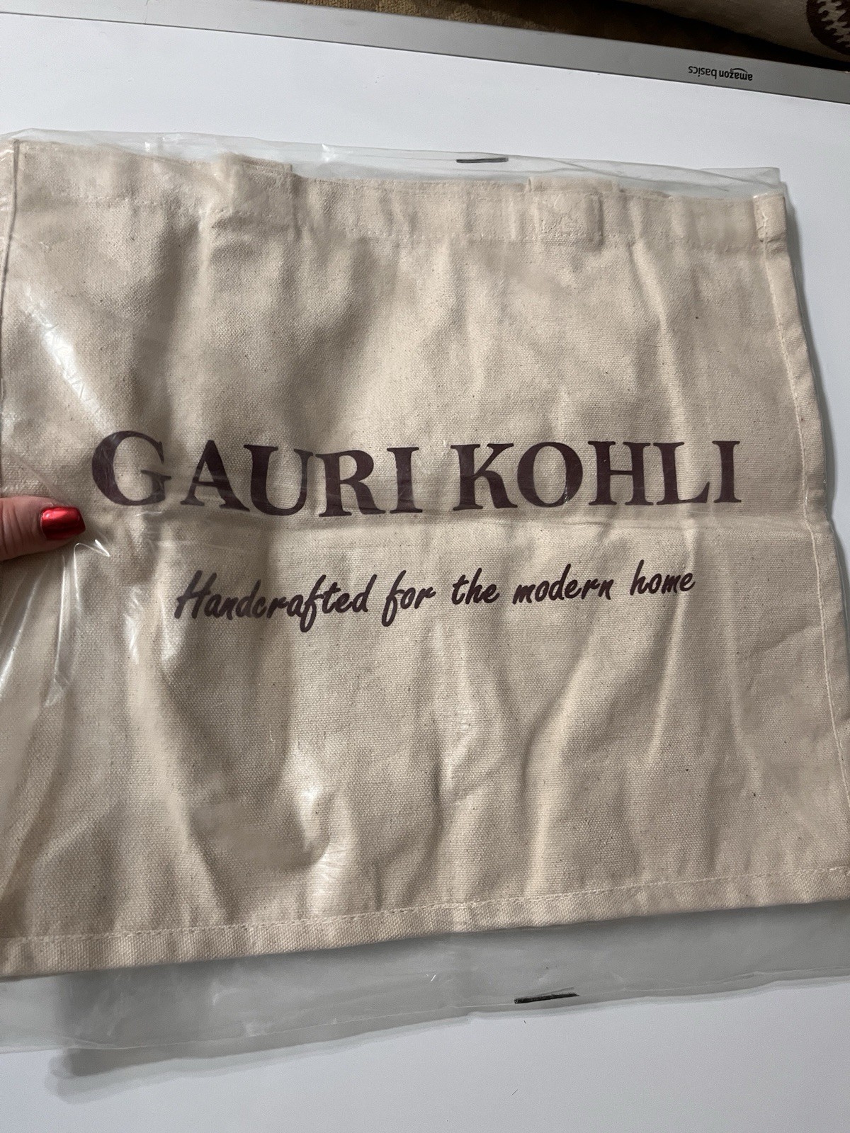 Gauri Kohli Tote Bag Canvas-New In Original Packaging Made In India