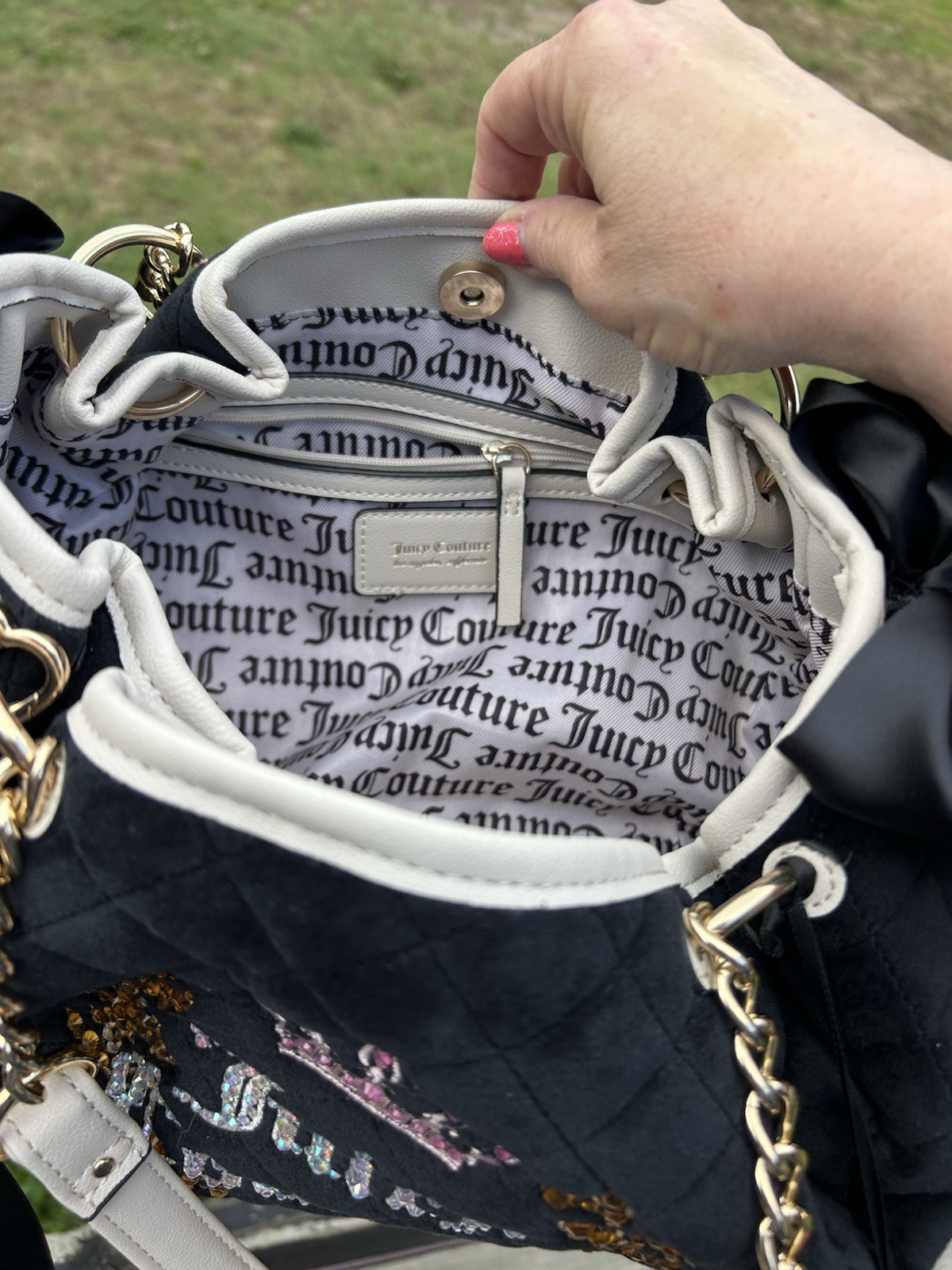 Custom Juicy Couture Hobo Bag