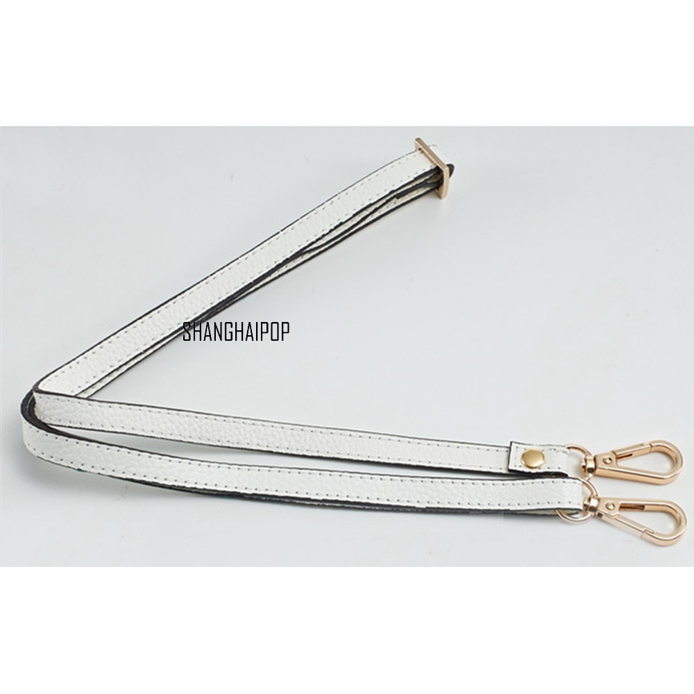 Replacement Genuine Leather Bag Shoulder Strap DIY Cross Body Adjustable 130cm
