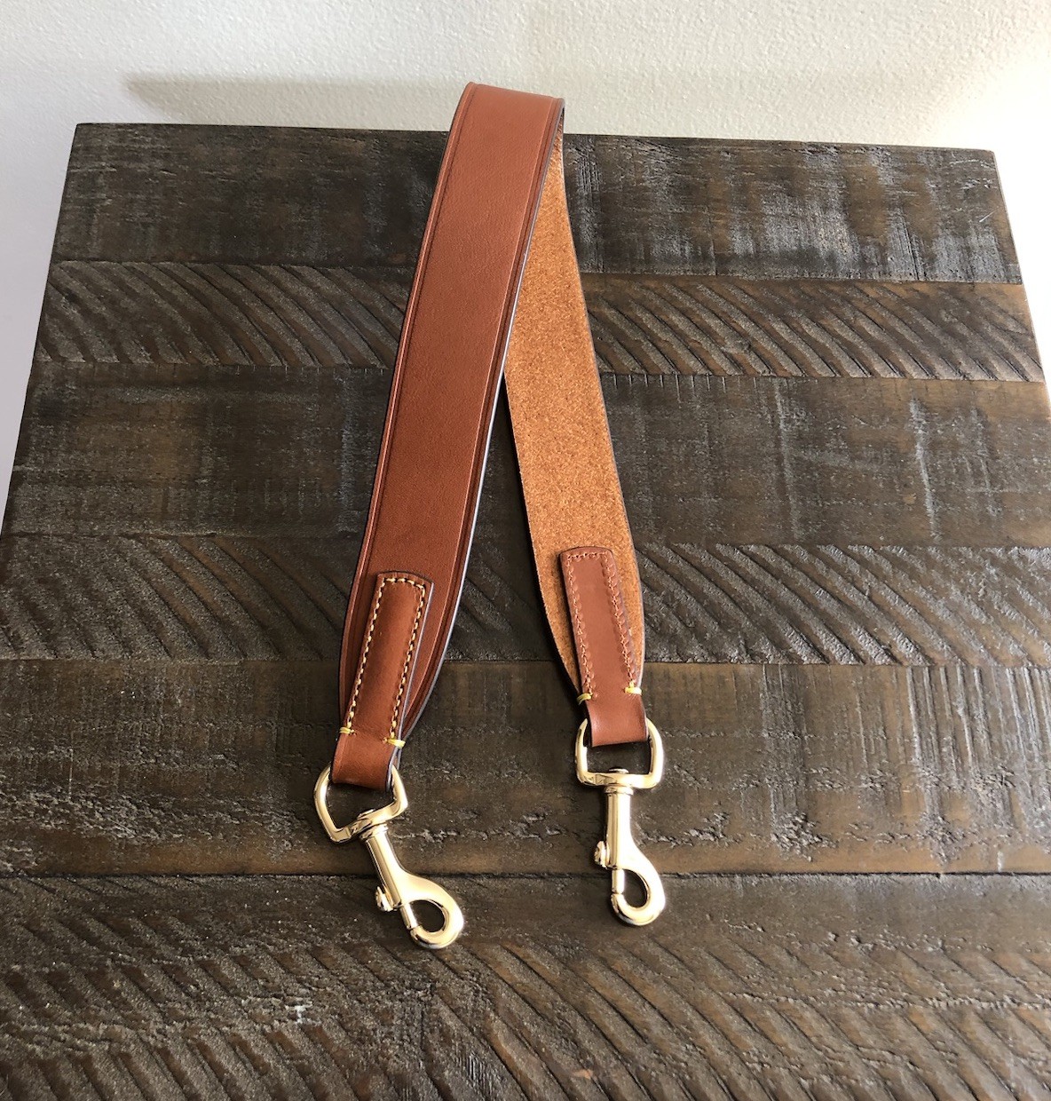 Dooney & Bourke brown leather shoulder bag strap replacement