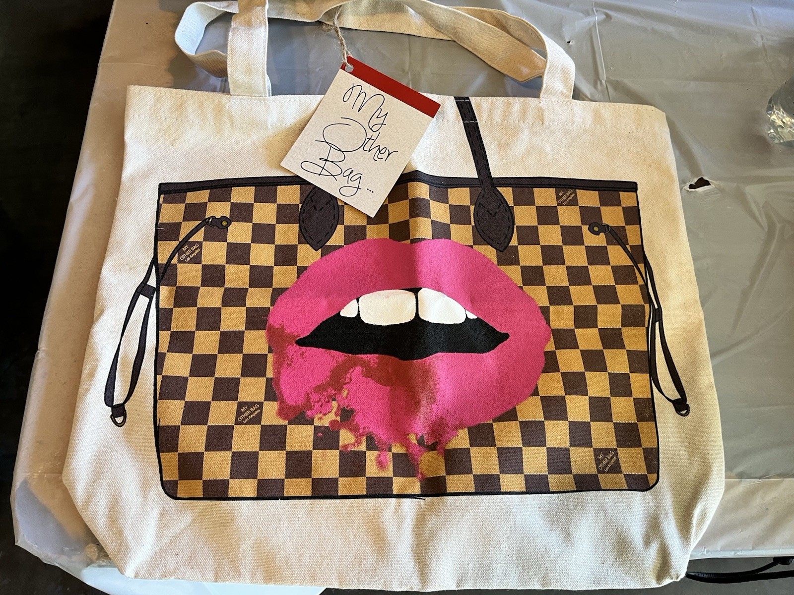 My Other Bag brand -Stylish Tote Bag, never used with original tag