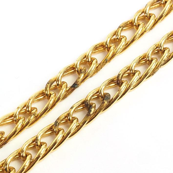 Cartier Sapphire Line Chain Shoulder Bag Women Used in Japan Preowned Authentic