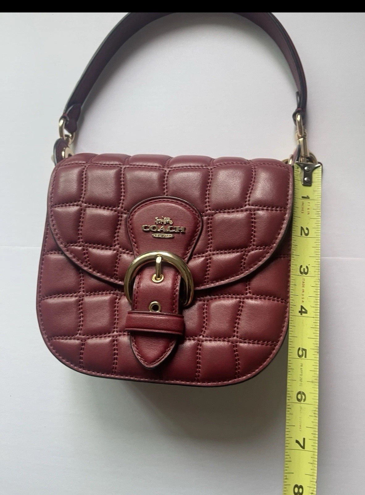 Coach Kleo Shoulder Bag 17 With Quilting c7838