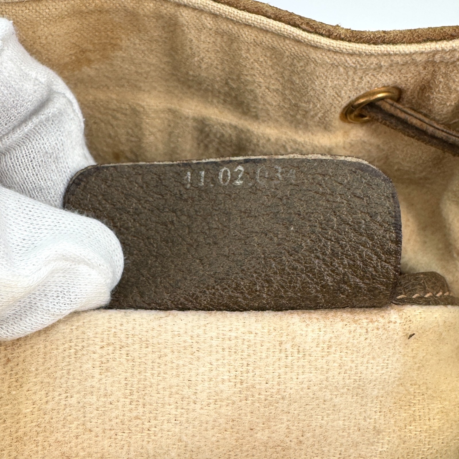 Vintage GUCCI Sherry Shoulder Bag Drawstring