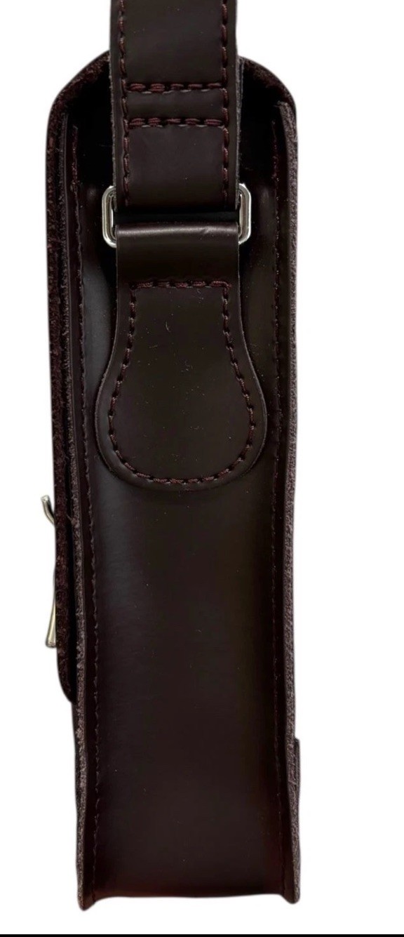 Dr. Martens NWT Cross Body Vegan Reporter “Norfolk” Brown Sz: 13 X 20 X 5 cm