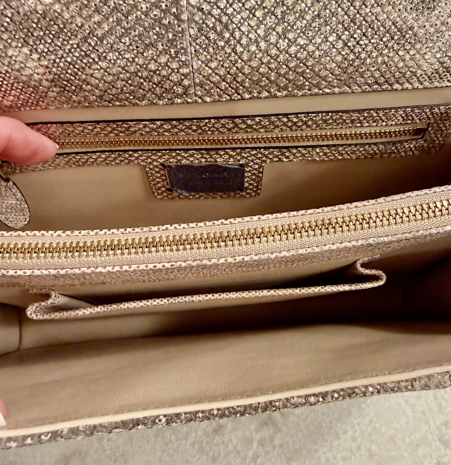 BVLGARI Serpenti Karung Leather Special Edition Medium Shoulder Bag NWOT