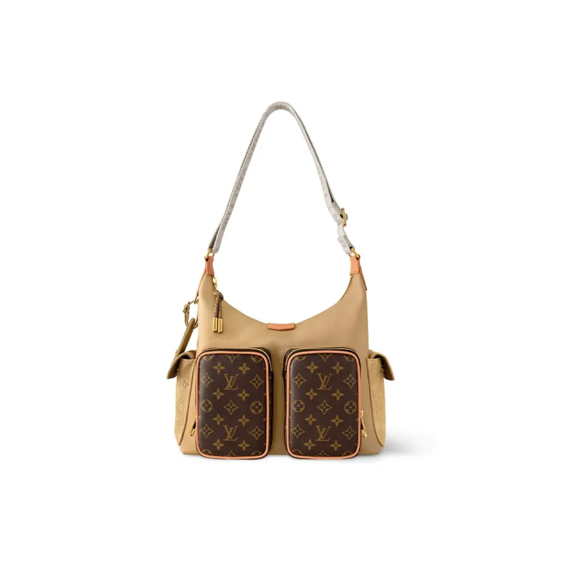 LOUIS VUITTON Hobo Cargo Handheld Single Shoulder Bag Women’s 13.6×7.8×10.6 in