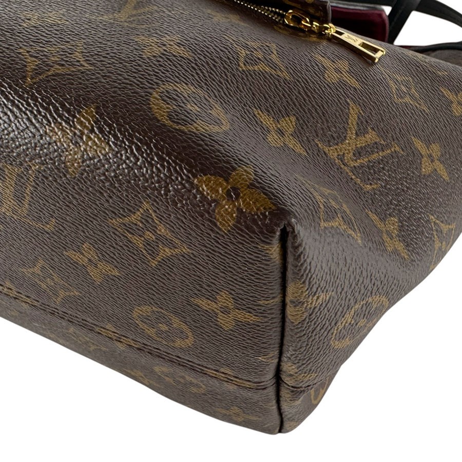 Auth LOUIS VUITTON Monogram Montsouris NM PM Backpack Brown/Black M45515 z10632