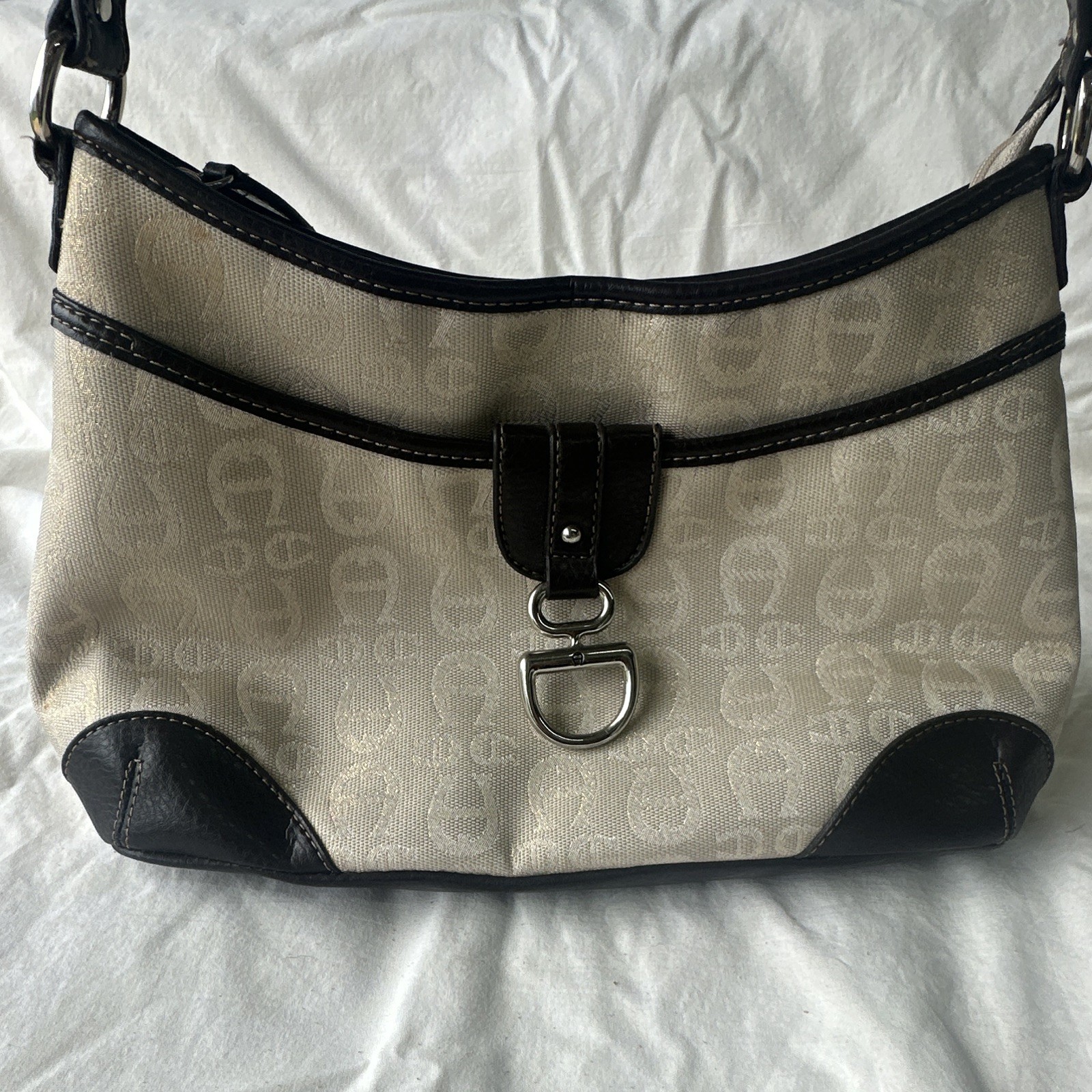 Vintage Etienne Aigner Beige Purse