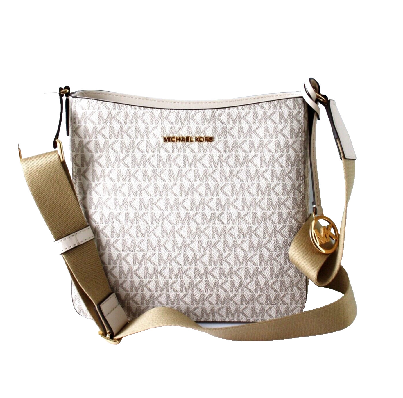 MICHAEL KORS BAG/Crossbody JET SET TRAVEL SM NS XBODY Cream Vanilla