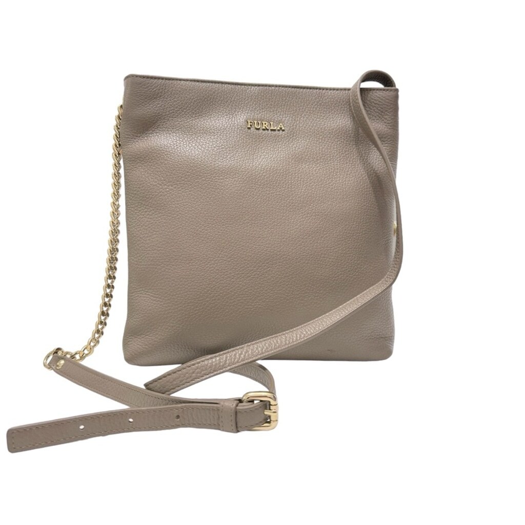 Furla Julia Chain small leather crossbody bag