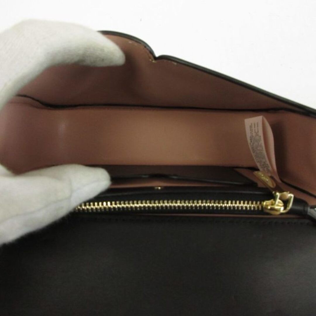 Kate Spade Nicola Shoulder Bag Pochette Cowhide Leather Gold Hardware Used c201c