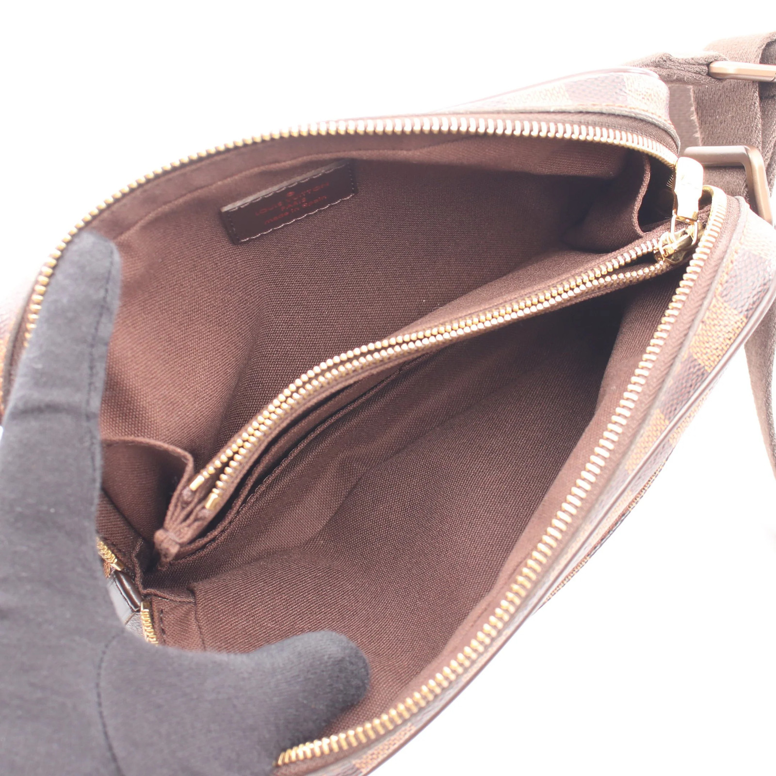 Louis Vuitton Body Bag Brown PVC Damier Women’s N41101 #RCB6556