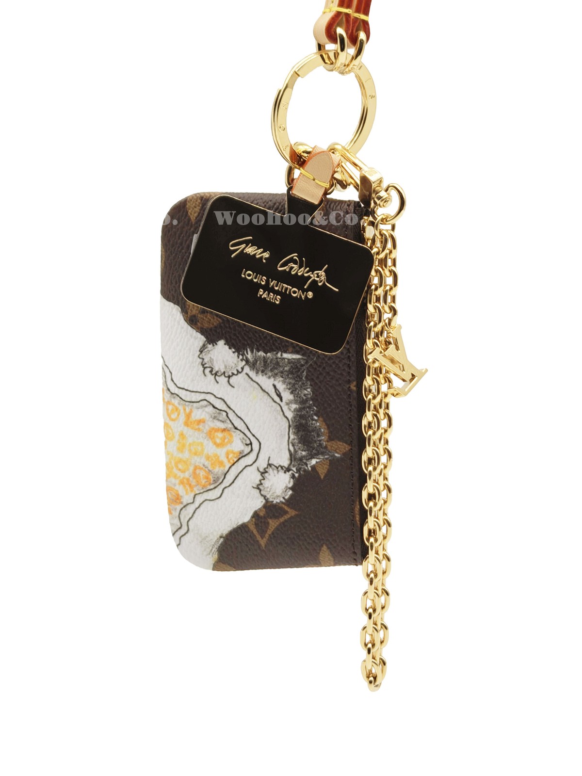 LOUIS VUITTON Catogram Collaboration Series Unisex 2.5×0.4×4.7 in