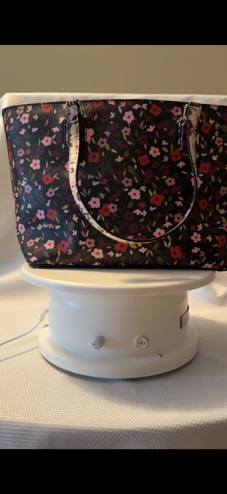 Kate Spade Laurel Way Medium Dally Tote Bag – Boho Floral Print WKRU5524