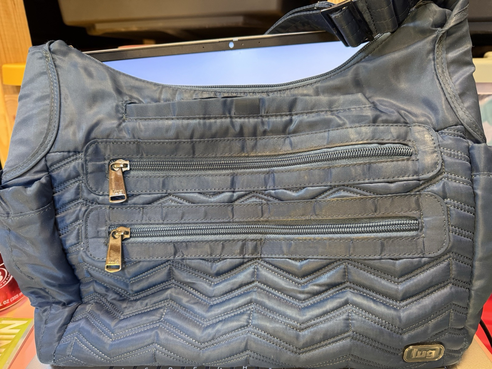 Lug Camper Bag Blue Cross-body Lug Brand
