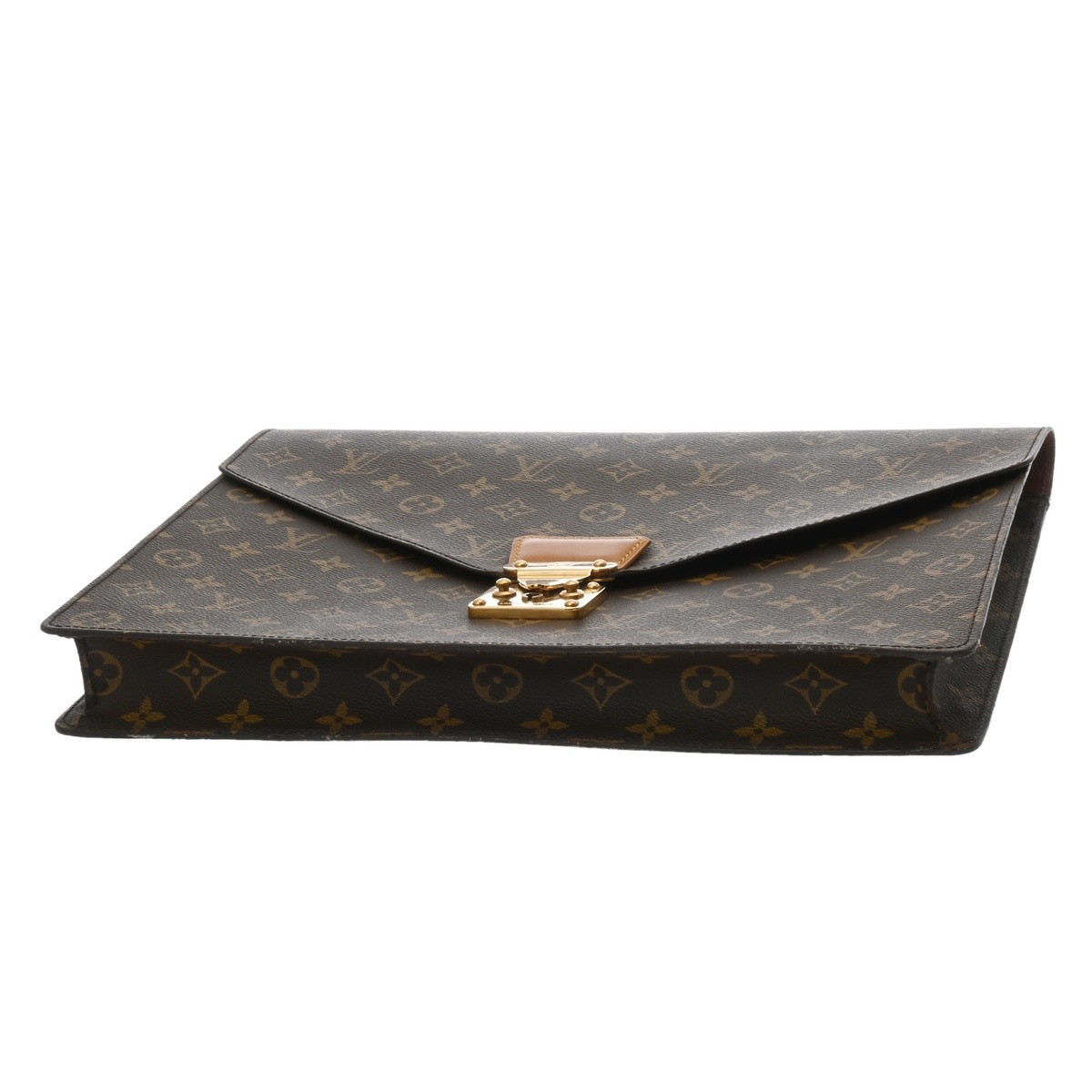 LOUIS VUITTON Port Document Cénature M53335 Monogram Monogram canvas Brown …