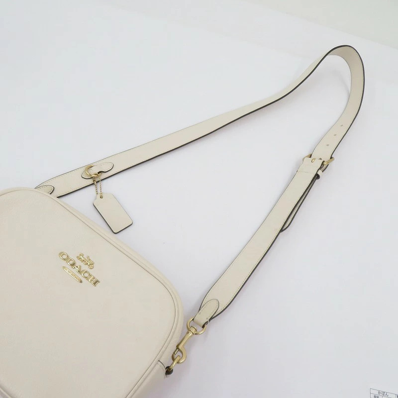 Used COACH Jamie Camera Bag Shoulder Bag H2266 CA207 Ivory Seto Ohashi from JAPA