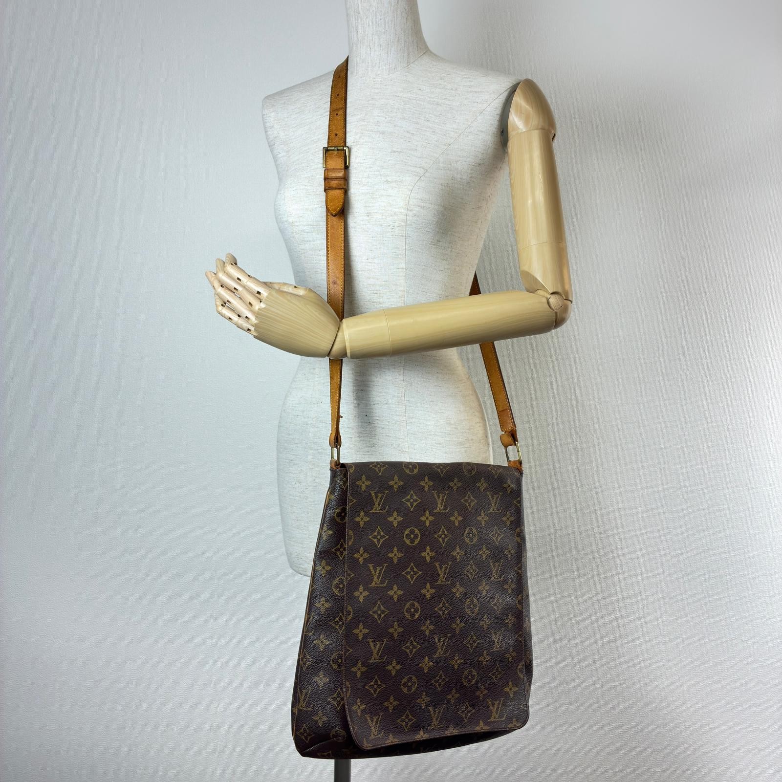 LOUIS VUITTON Musette Salsa Shoulder Bag M51256 Monogram canvas Brown