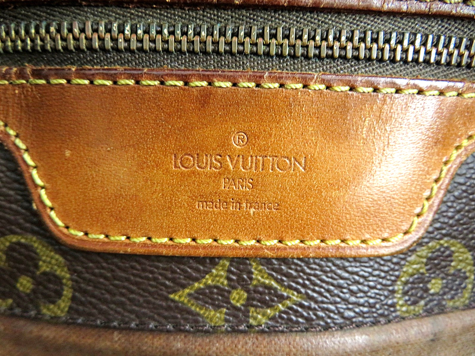 Authentic LOUIS VUITTON Sac Shopping GM Tote Monogram Shoulder Bag #63702