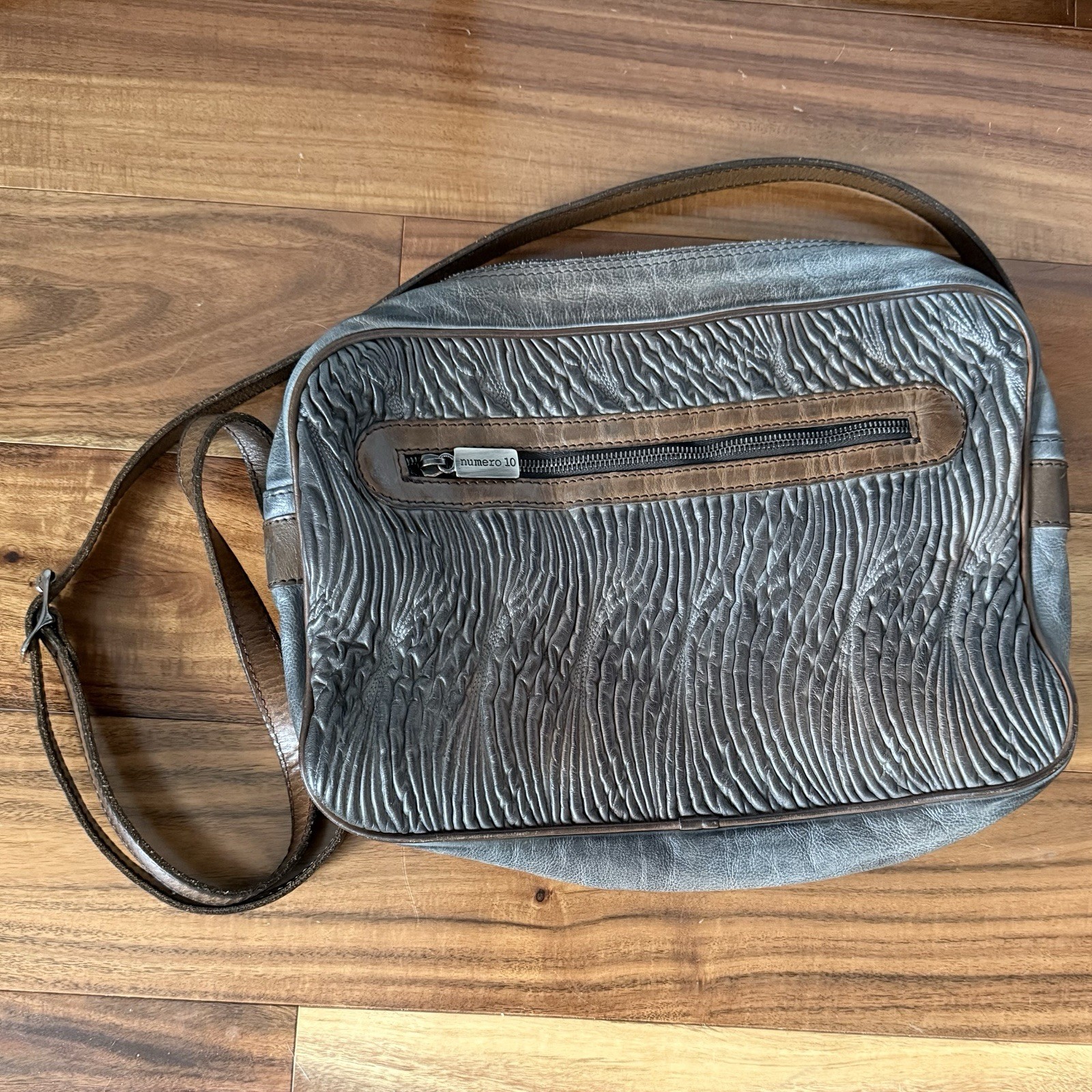 Numero 10 Crossbody Handbag Purse – Handmade Italian Leather Bag