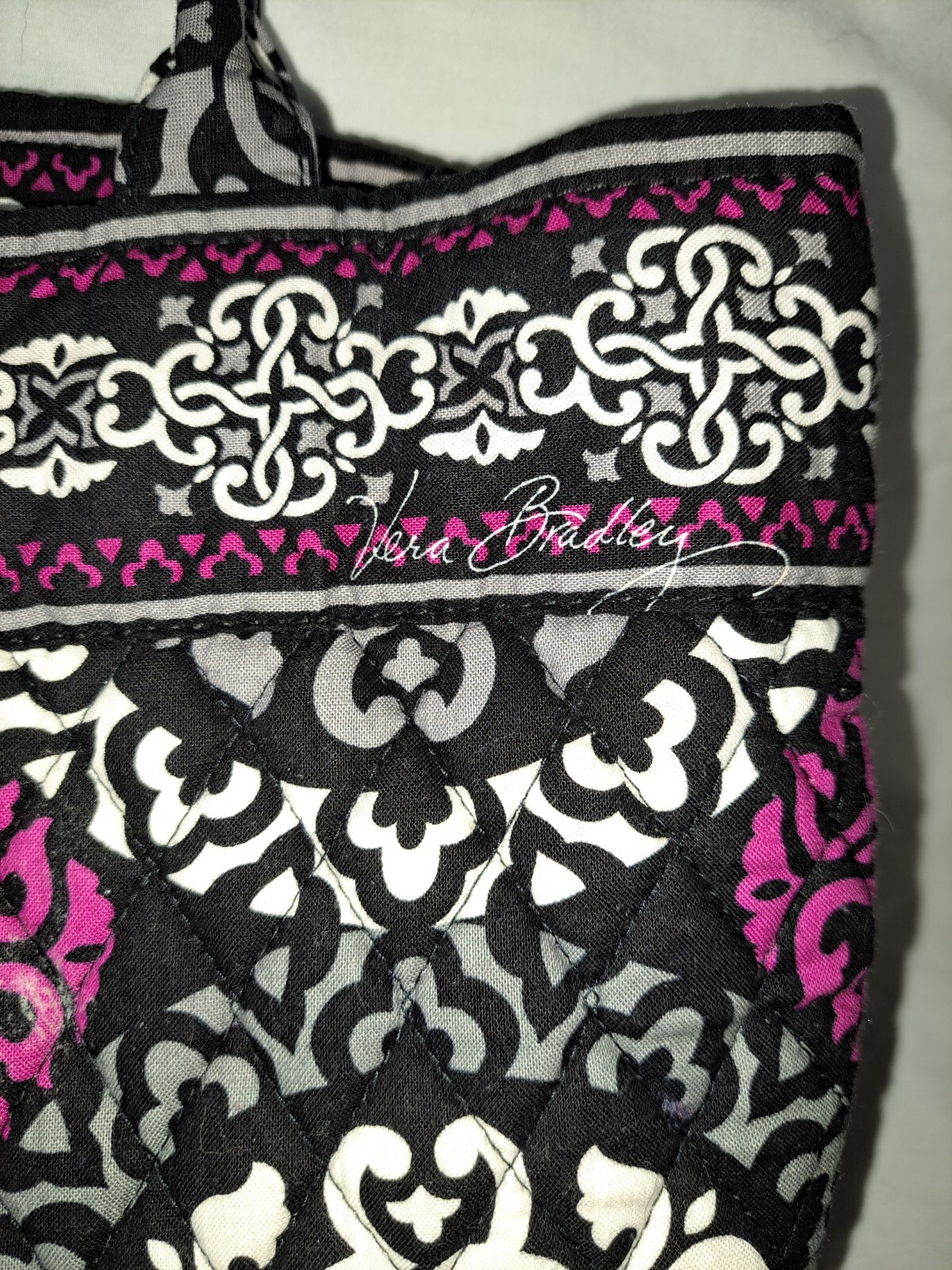 Women’s Vera Bradley Quilted Open Style Tote/ Bag