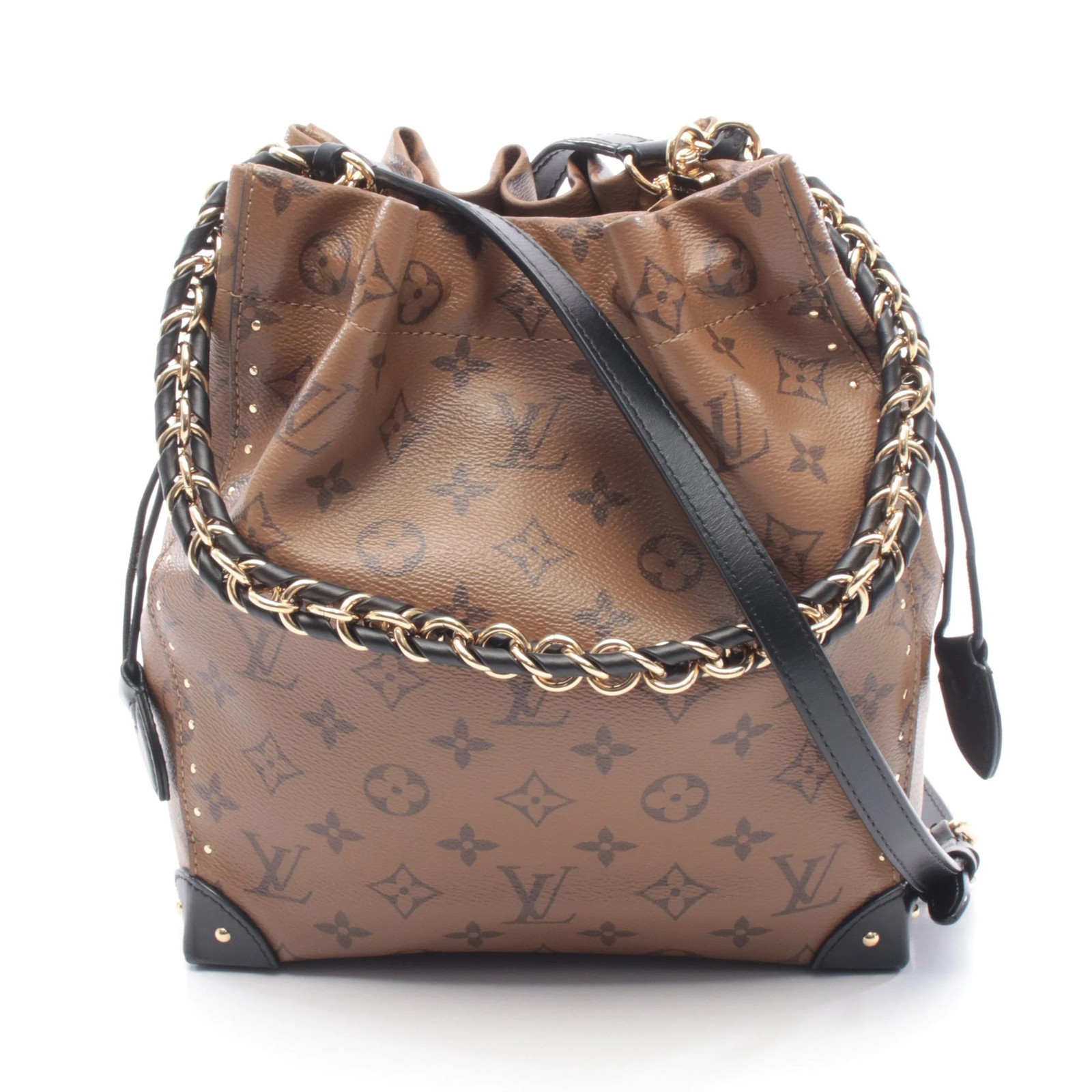 Louis Vuitton Noe Handbag Black PVC #RCB3182