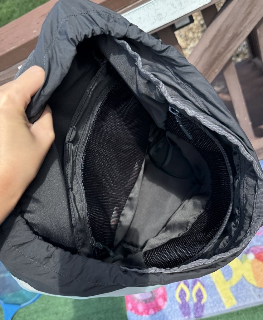 Lululemon Front Clip Backpack 21L Unisex gray silver mint bag S