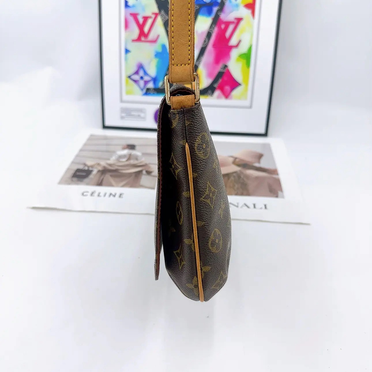 LOUIS VUITTON Musette Tango Long Strap Shoulder crossbody Bag M51388