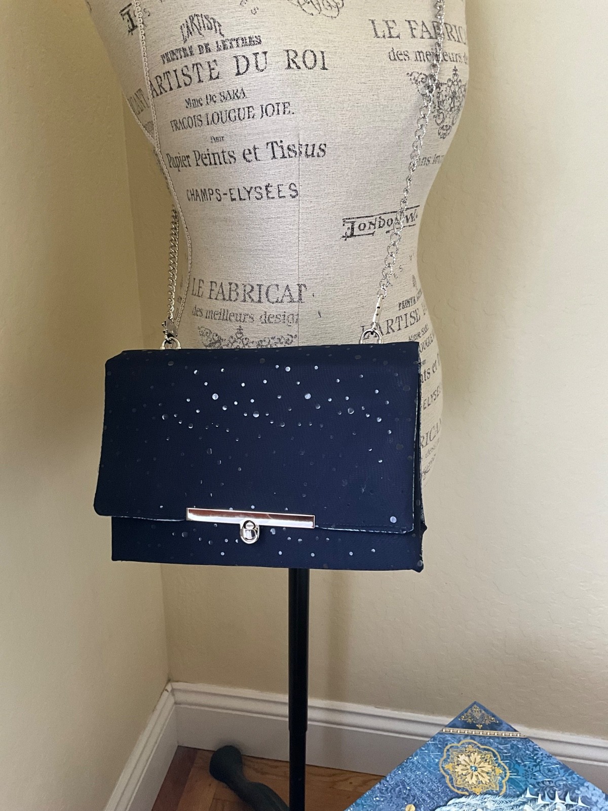 evening bag top strap