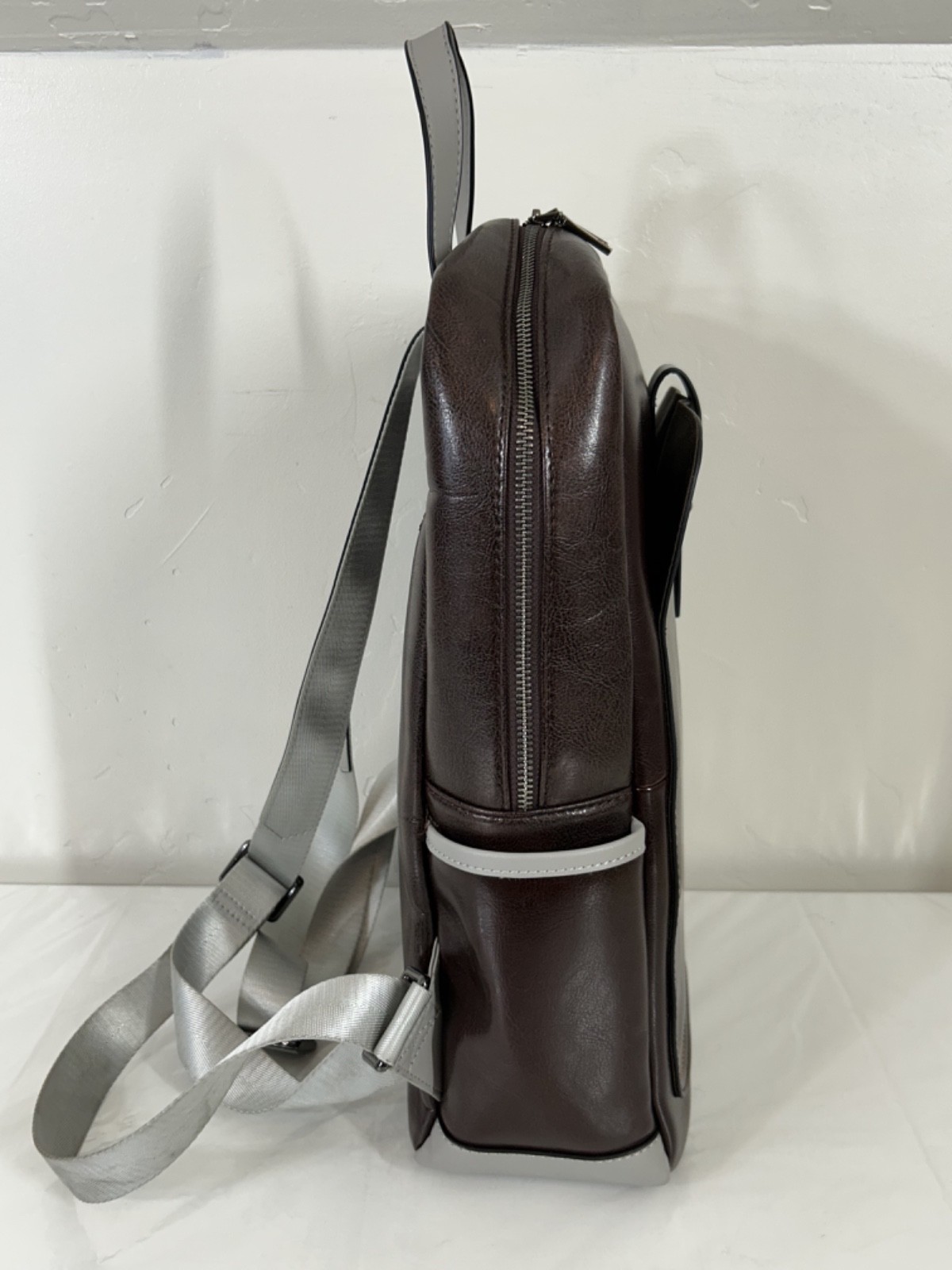 BOSTANTEN Leather Laptop Backpack 15.6 inch Computer Bag – C1
